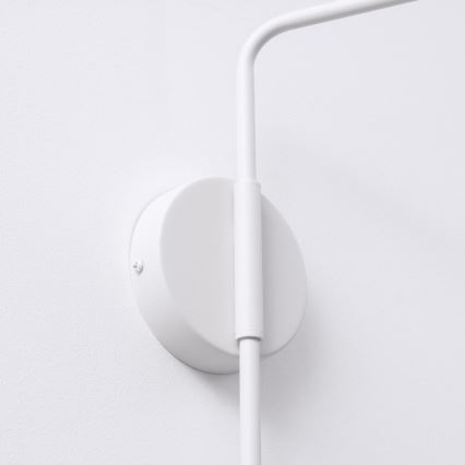 Λάμπα τοίχου NOX 1xE14/10W/230V λευκό