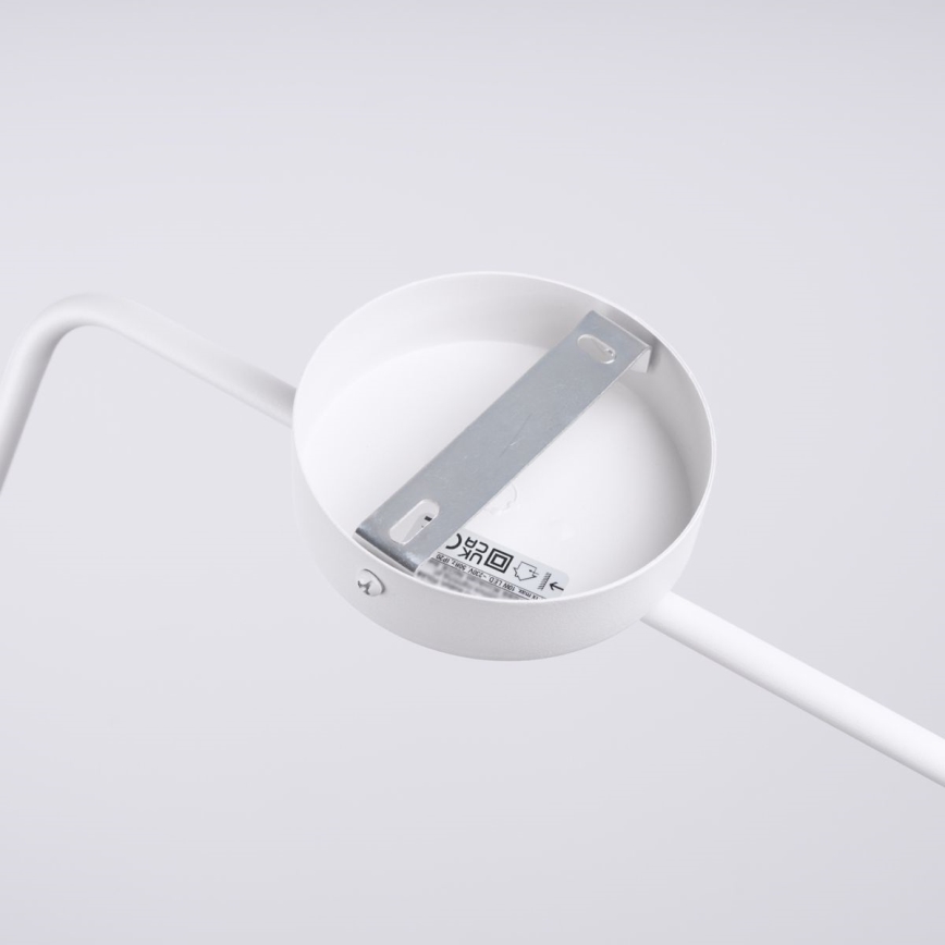 Λάμπα τοίχου NOX 1xE14/10W/230V λευκό