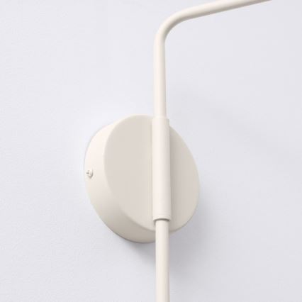 Λάμπα τοίχου NOX 1xE14/10W/230V κρεμ