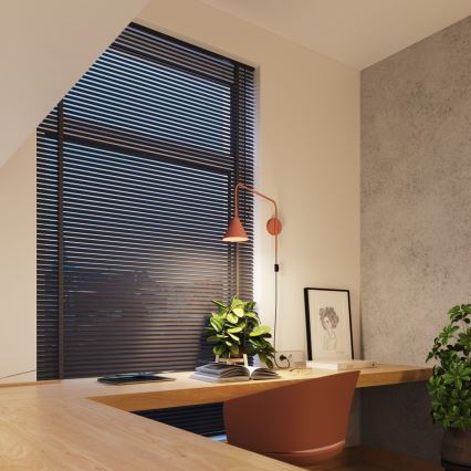 Λάμπα τοίχου NOX 1xE14/10W/230V πορτοκαλί