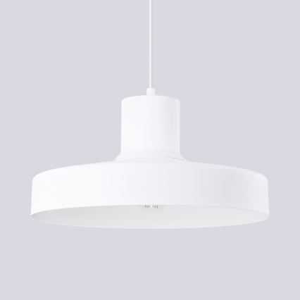 Κρεμαστό φωτιστικό οροφής BILO 1xE27/15W/230V διάμετρος 35 cm λευκό