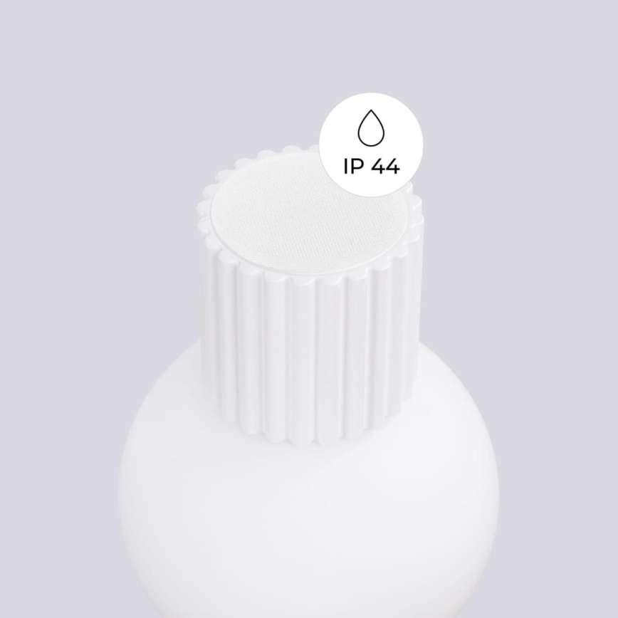 Επιτοίχιο φωτιστικό μπάνιου HALO 1xG9/8W/230V διάμετρος 12 cm IP44 λευκό