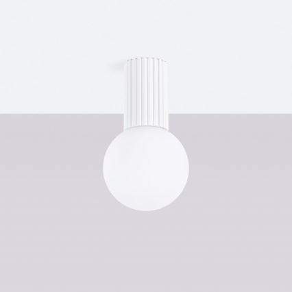 Φωτιστικό οροφής μπάνιου HALO 1xG9/8W/230V διάμετρος 12 cm IP44 λευκό