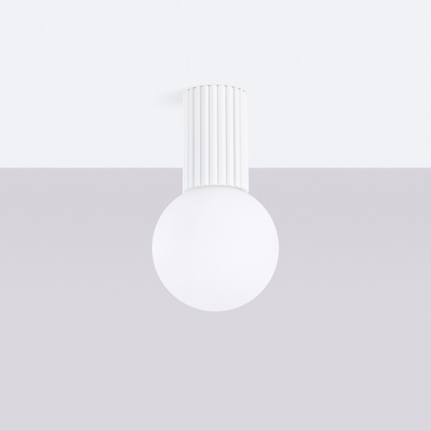 Φωτιστικό οροφής μπάνιου HALO 1xG9/8W/230V διάμετρος 12 cm IP44 λευκό