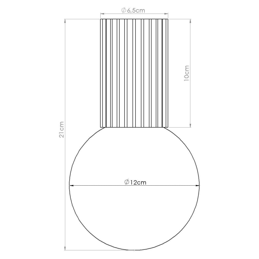 Φωτιστικό οροφής μπάνιου HALO 1xG9/8W/230V διάμετρος 12 cm IP44 μαύρο