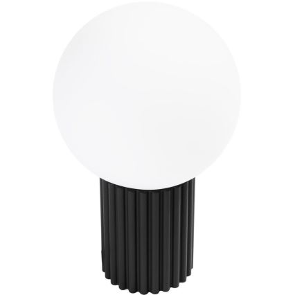 Eπιτραπέζιο φωτιστικό HALO 1xG9/8W/230V διάμετρος 12 cm μαύρο