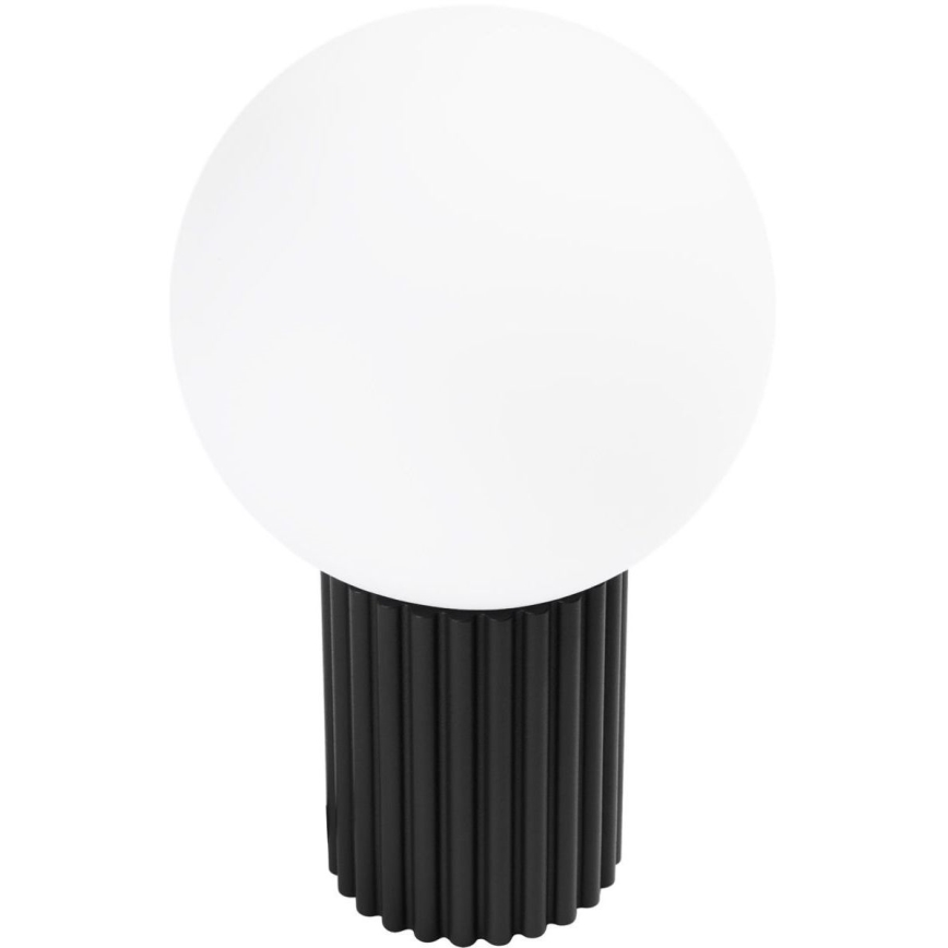 Eπιτραπέζιο φωτιστικό HALO 1xG9/8W/230V διάμετρος 12 cm μαύρο