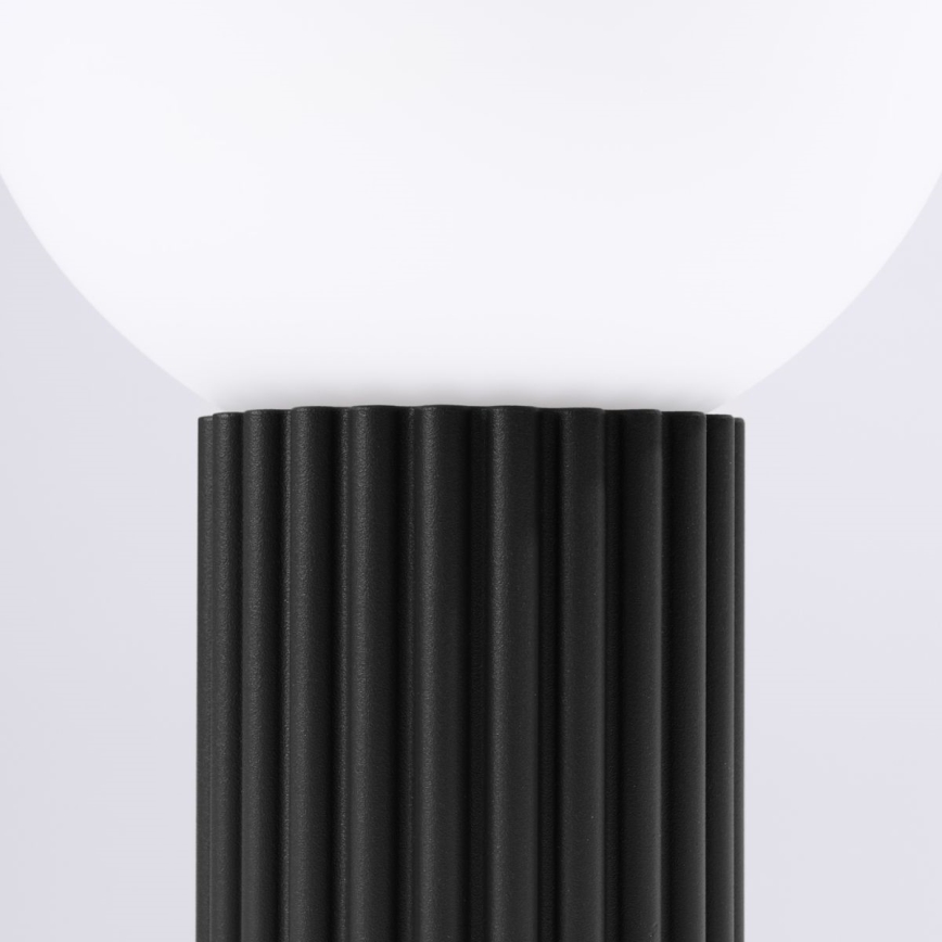 Eπιτραπέζιο φωτιστικό HALO 1xG9/8W/230V διάμετρος 12 cm μαύρο
