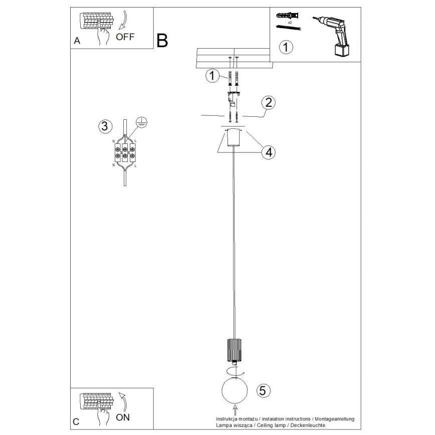 Κρεμαστό φωτιστικό οροφής HALO 1xG9/8W/230V διάμετρος 12 cm πράσινο