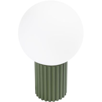 Eπιτραπέζιο φωτιστικό HALO 1xG9/8W/230V διάμετρος 12 cm πράσινο