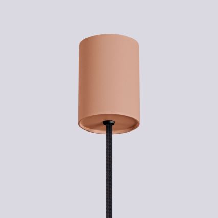 Κρεμαστό φωτιστικό οροφής HALO 1xG9/8W/230V διάμετρος 12 cm καφέ