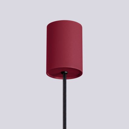 Κρεμαστό φωτιστικό οροφής HALO 1xG9/8W/230V διάμετρος 12 cm κόκκινο