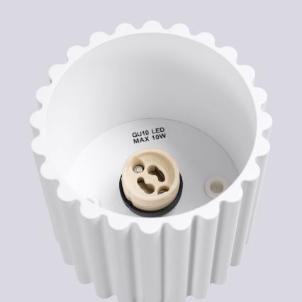 Σποτ φωτιστικό AURA 1xGU10/10W/230V 10 cm λευκό