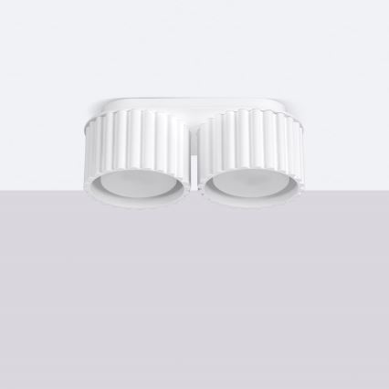 Φωτιστικό σποτ AURA 2xGX53/10W/230V λευκό