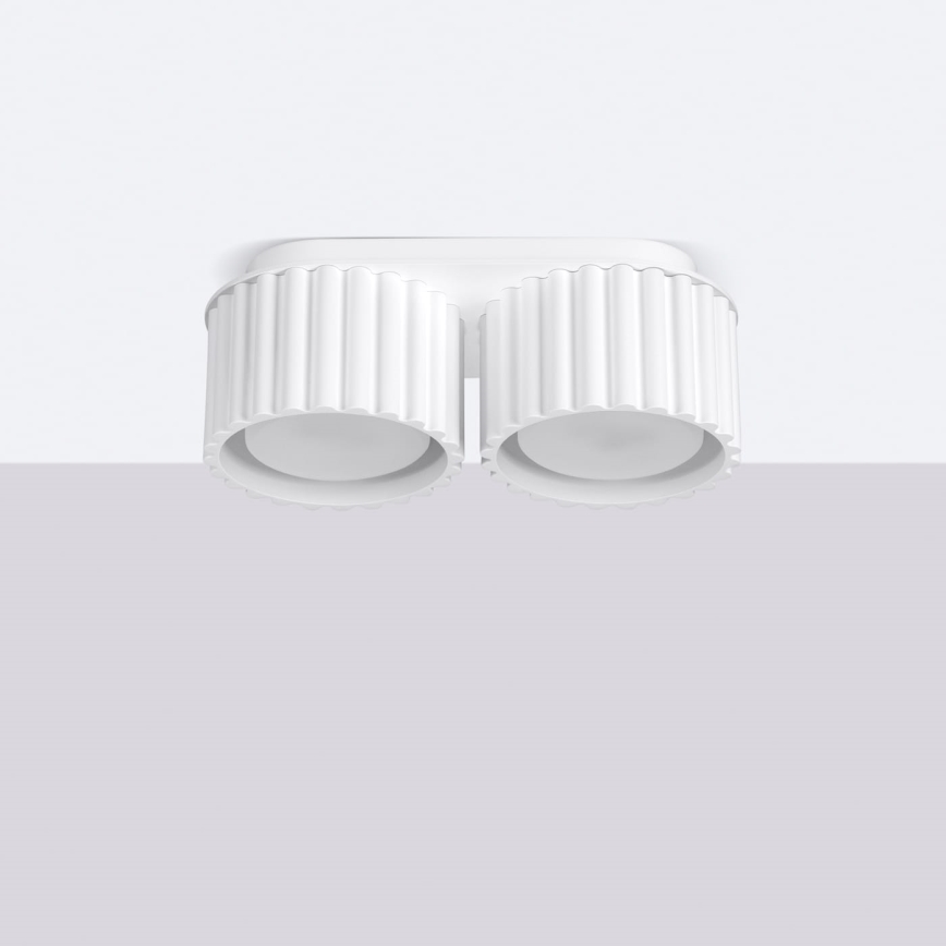 Φωτιστικό σποτ AURA 2xGX53/10W/230V λευκό