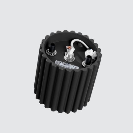 Σποτ φωτιστικό AURA 1xGU10/10W/230V Ø 10 cm μαύρο