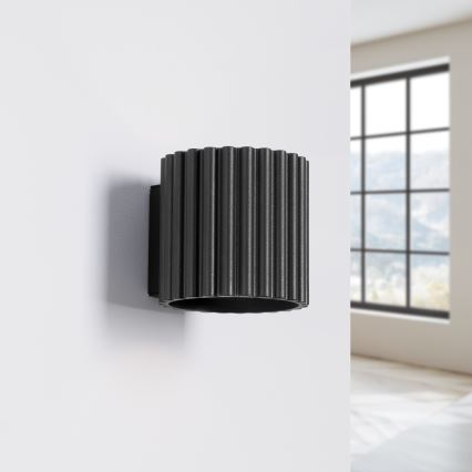 Επιτοίχιο φωτιστικό AURA 1xG9/10W/230V μαύρο