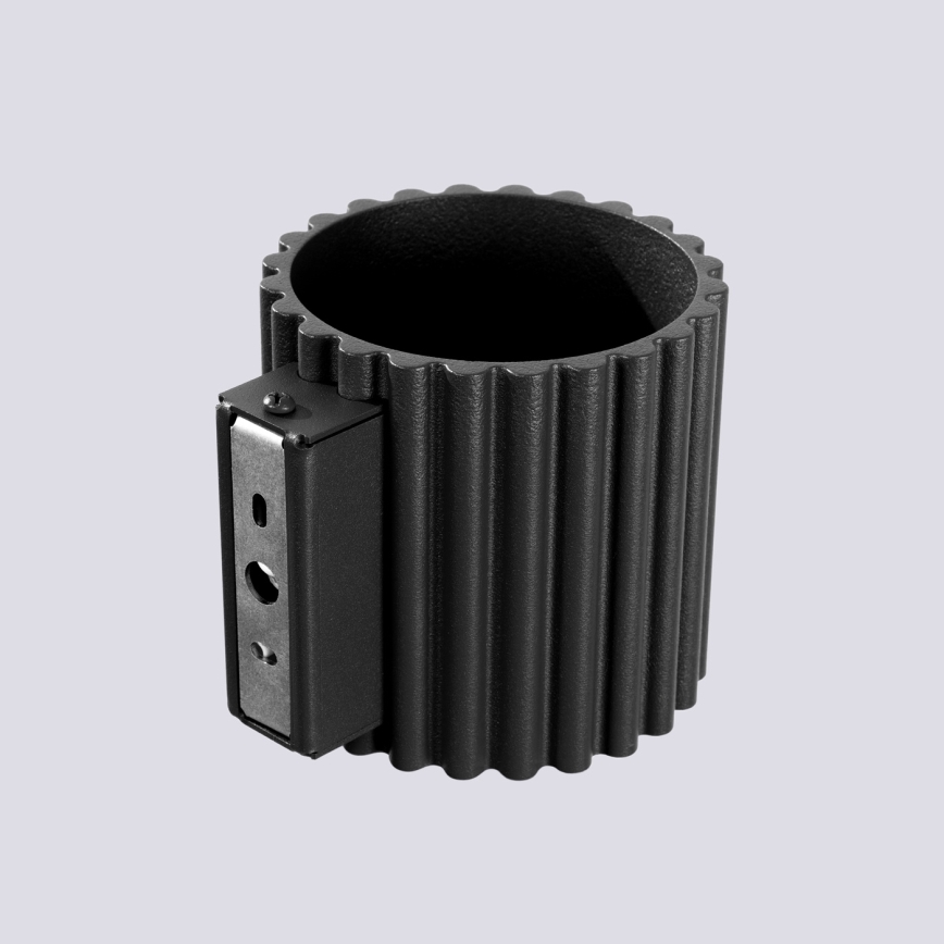 Επιτοίχιο φωτιστικό AURA 1xG9/10W/230V μαύρο