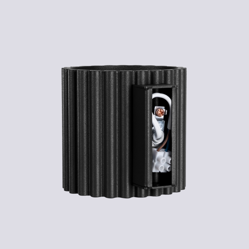 Επιτοίχιο φωτιστικό AURA 1xG9/10W/230V μαύρο