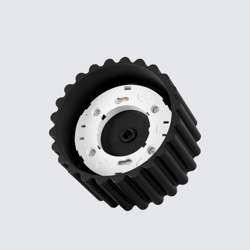 Φωτιστικό σποτ AURA 1xGX53/10W/230V 6 cm μαύρο