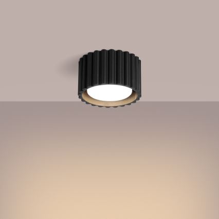 Φωτιστικό σποτ AURA 1xGX53/10W/230V διάμ. 10 εκ. μαύρο