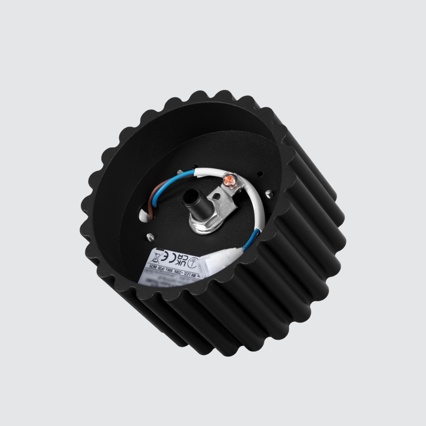 Φωτιστικό σποτ AURA 1xGX53/10W/230V διάμ. 10 εκ. μαύρο