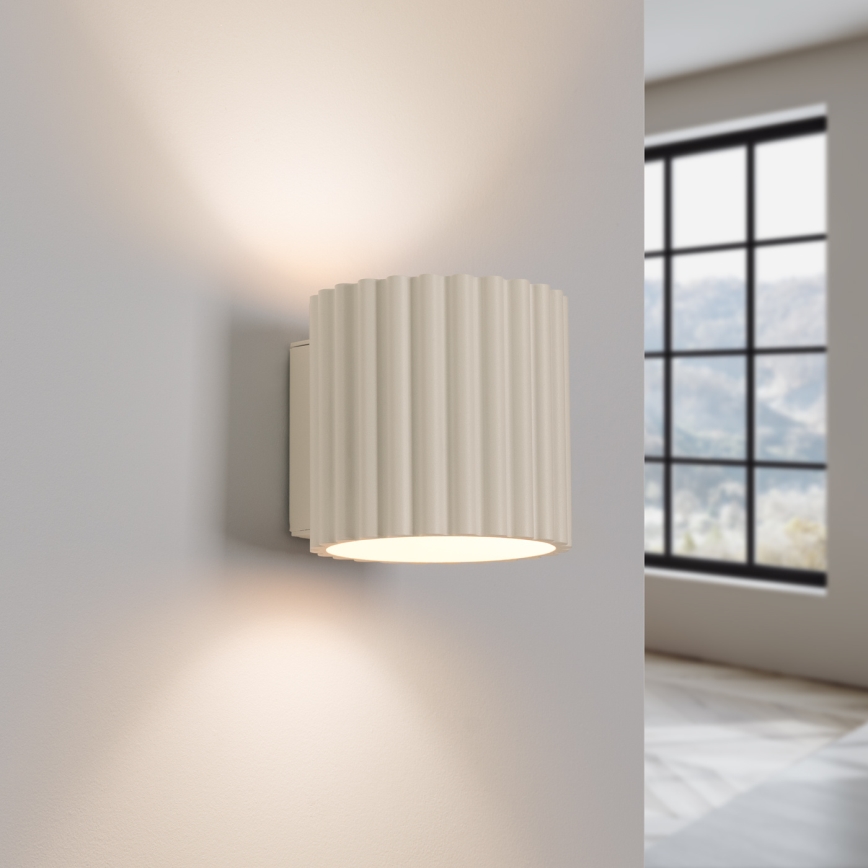 Επιτοίχιο φωτιστικό AURA 1xG9/10W/230V εκρού