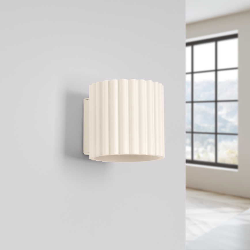 Επιτοίχιο φωτιστικό AURA 1xG9/10W/230V εκρού