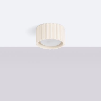 Φωτιστικό σποτ AURA 1xGX53/10W/230V Ø 10 cm σε χρώμα κρεμ