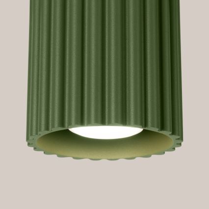 Φωτιστικό σποτ AURA 1xGU10/10W/230V Ø 10 εκ. πράσινο