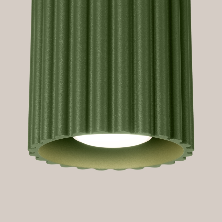 Φωτιστικό σποτ AURA 1xGU10/10W/230V Ø 10 εκ. πράσινο
