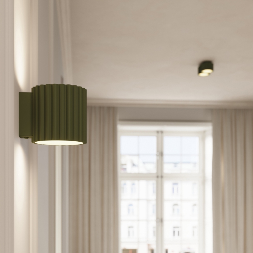 Φωτιστικό σποτ AURA 2xGX53/10W/230V, πράσινο