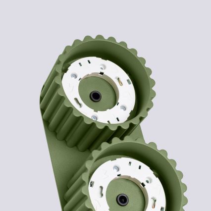 Φωτιστικό σποτ AURA 2xGX53/10W/230V, πράσινο
