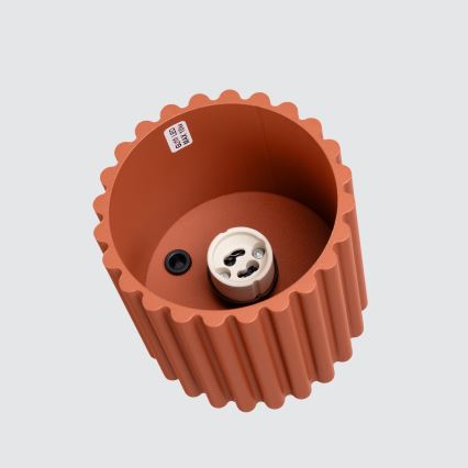 Σποτ φωτιστικό AURA 1xGU10/10W/230V διάμ. 10 εκ. πορτοκαλί