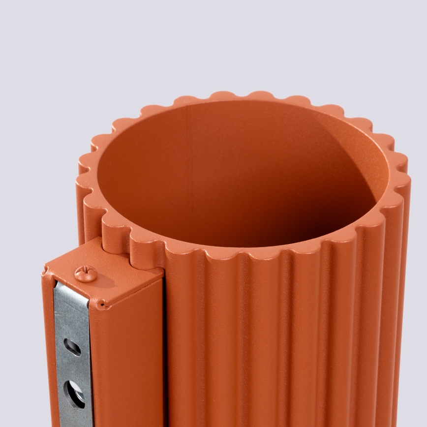 Επιτοίχιο φωτιστικό AURA 1xG9/10W/230V πορτοκαλί