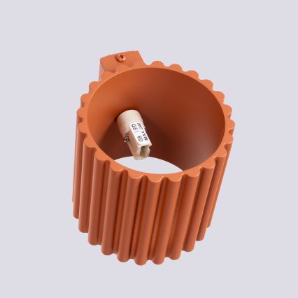 Επιτοίχιο φωτιστικό AURA 1xG9/10W/230V πορτοκαλί