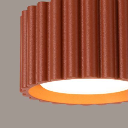 Φωτιστικό σποτ AURA 1xGX53/10W/230V διάμ. 10 εκ. πορτοκαλί
