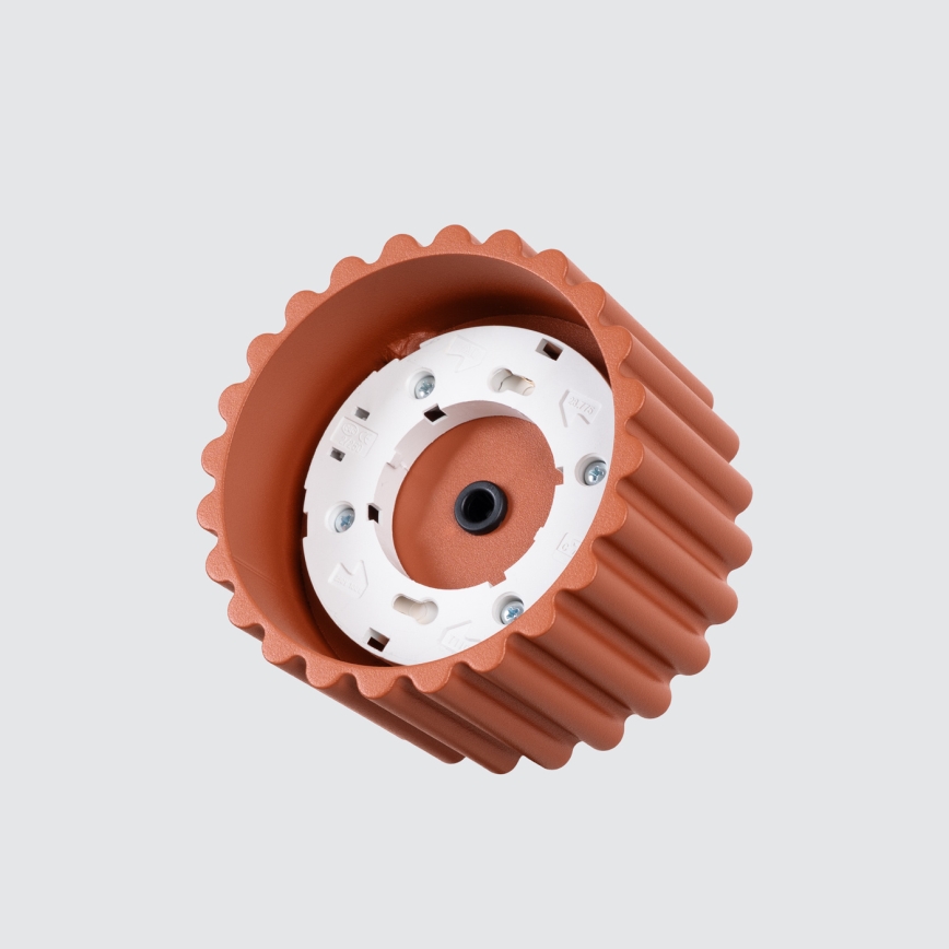 Φωτιστικό σποτ AURA 1xGX53/10W/230V διάμ. 10 εκ. πορτοκαλί