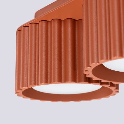 Φωτιστικό σποτ AURA 2xGX53/10W/230V σε πορτοκαλί