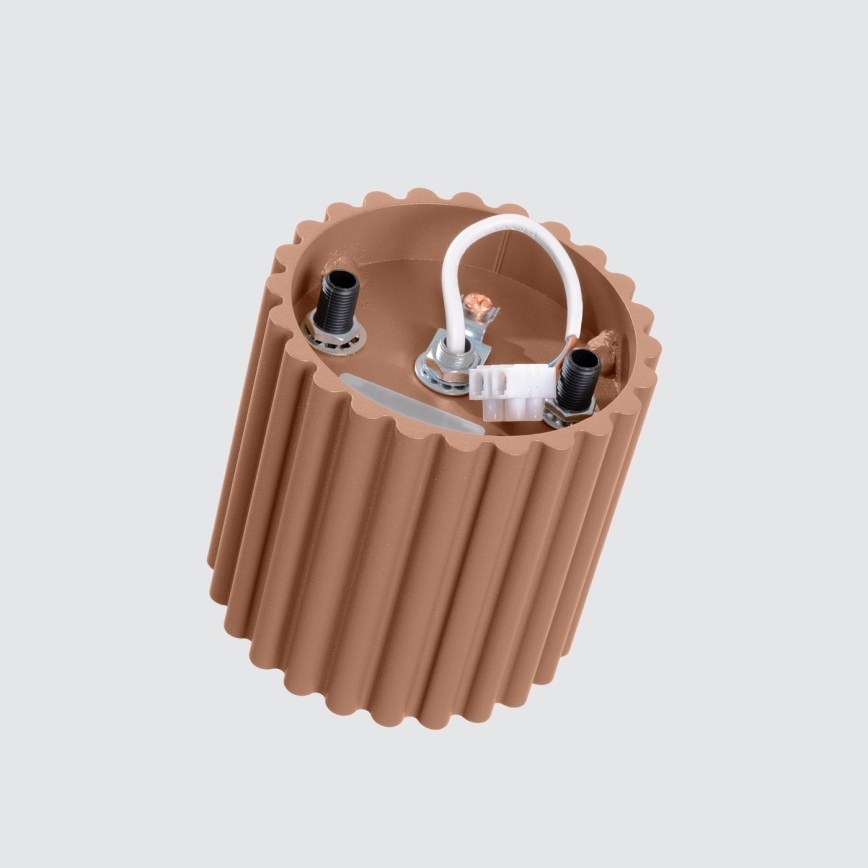 Φωτιστικό σποτ AURA 1xGU10/10W/230V, Ø 10 cm, καφέ