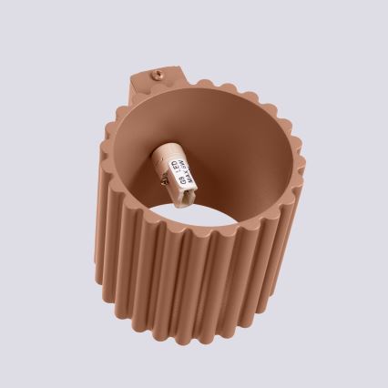 Επιτοίχιο φωτιστικό AURA 1xG9/10W/230V καφέ