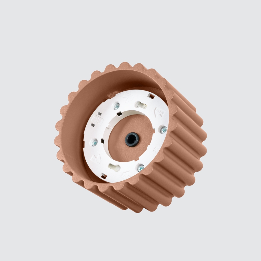 Σποτ φωτιστικό AURA 1xGX53/10W/230V 6 cm καφέ