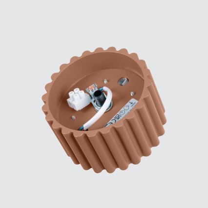 Σποτ φωτιστικό AURA 1xGX53/10W/230V Ø 10 cm καφέ