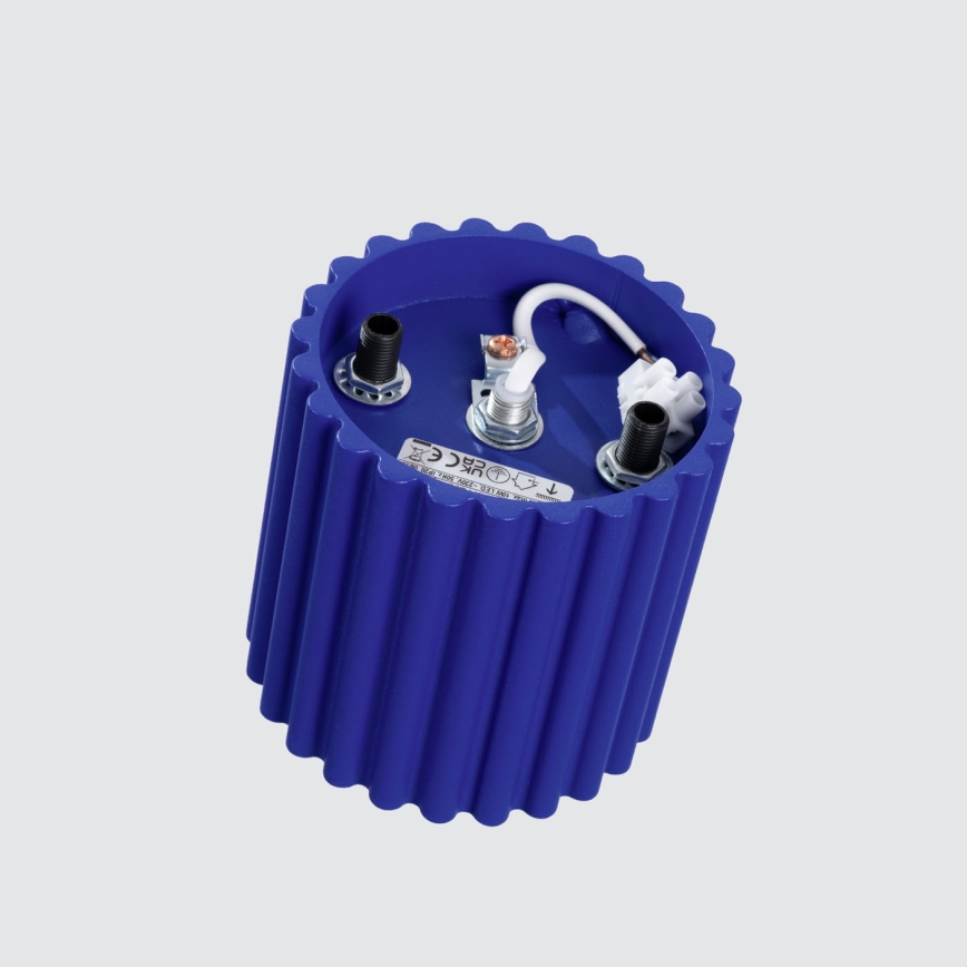 Σποτ φωτιστικό AURA 1xGU10/10W/230V 10 εκ. μπλε