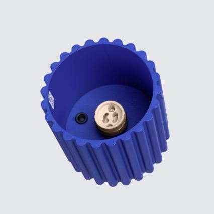 Σποτ φωτιστικό AURA 1xGU10/10W/230V διάμ. 10 cm μπλε