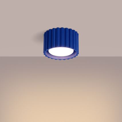 Σποτ φωτιστικό AURA 1xGX53/10W/230V διάμ. 10 cm μπλε