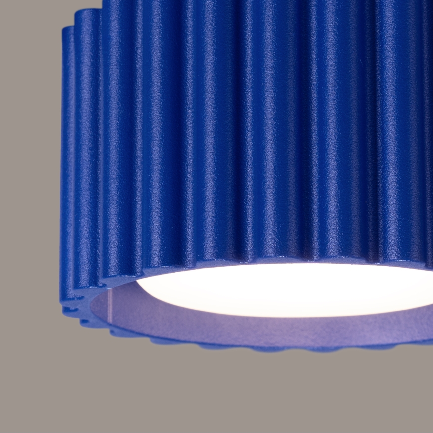 Σποτ φωτιστικό AURA 1xGX53/10W/230V διάμ. 10 cm μπλε