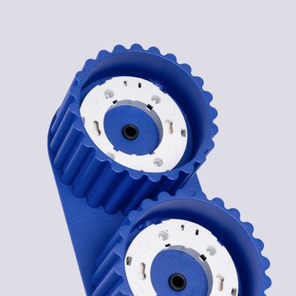 Φωτιστικό σποτ AURA 2xGX53/10W/230V μπλε