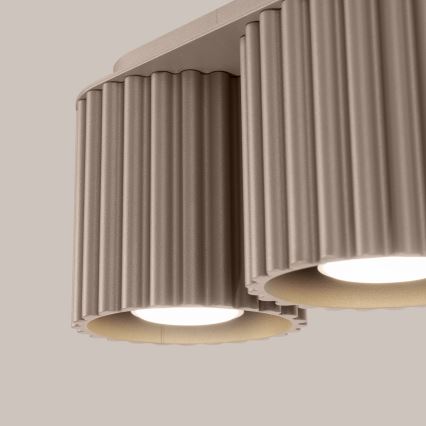 Φωτιστικό σποτ AURA 2xGU10/10W/230V ταουπ