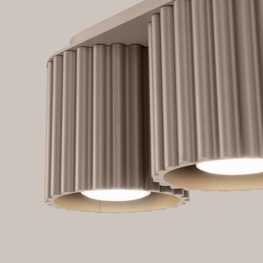 Φωτιστικό σποτ AURA 2xGU10/10W/230V ταουπ